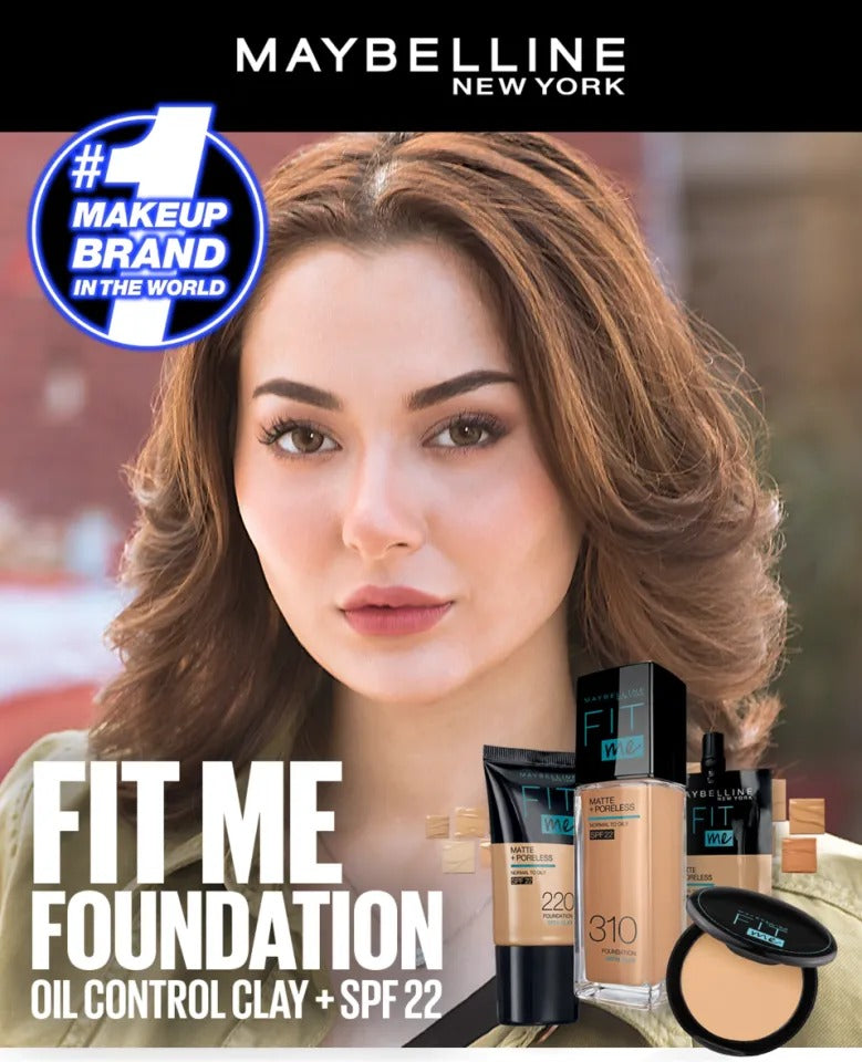 Flawless Beauty Bundle – Fit Me 3-in-1 + FREE Huda Beauty 12pcs Lip Pencils!