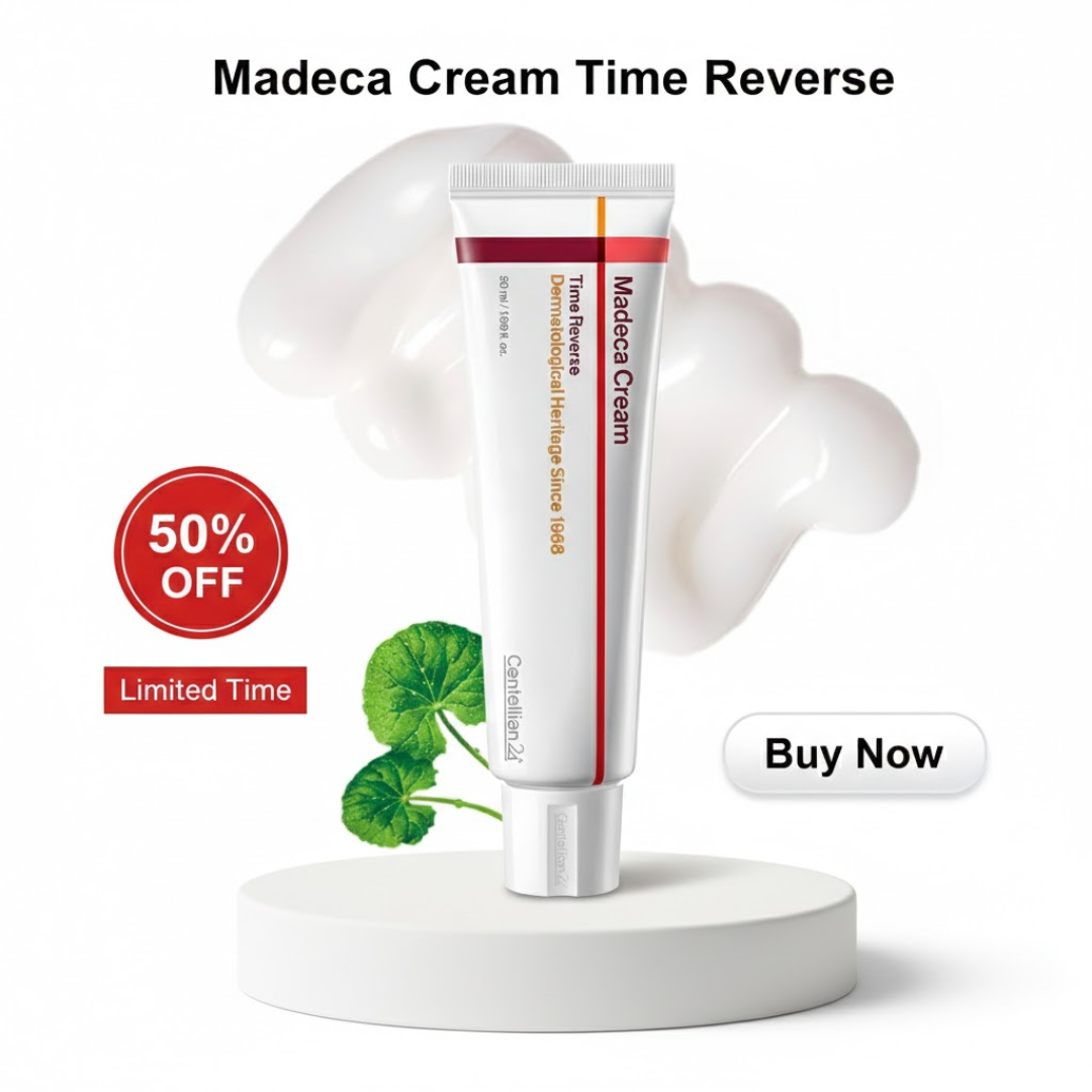 Madeca Cream Time Reverse | Blemish, Wrinkle & Dark Spot Repair | Imported from Korea