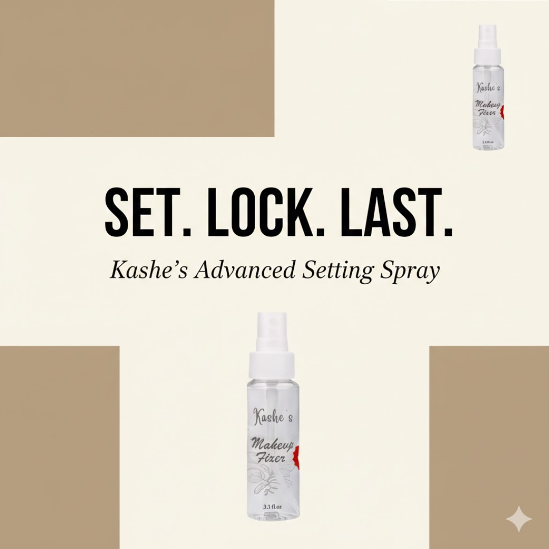 Kashe's Dream Duo | Eventone High Coverage Foundation + Makeup Fixer Setting Spray | Full Coverage, Oil-Control, Long-Lasting