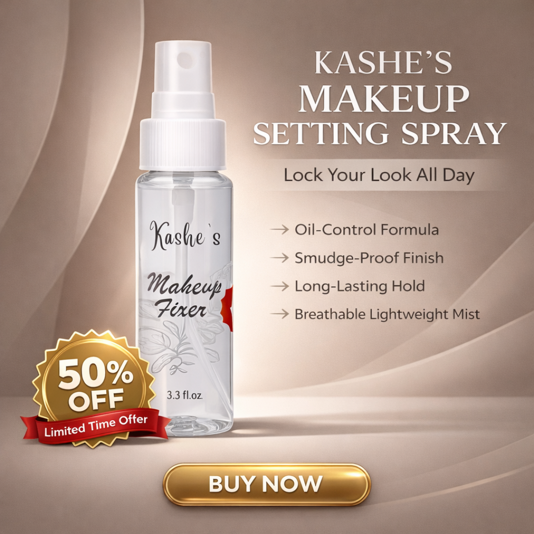 Kashe's Dream Duo | Eventone High Coverage Foundation + Makeup Fixer Setting Spray | Full Coverage, Oil-Control, Long-Lasting