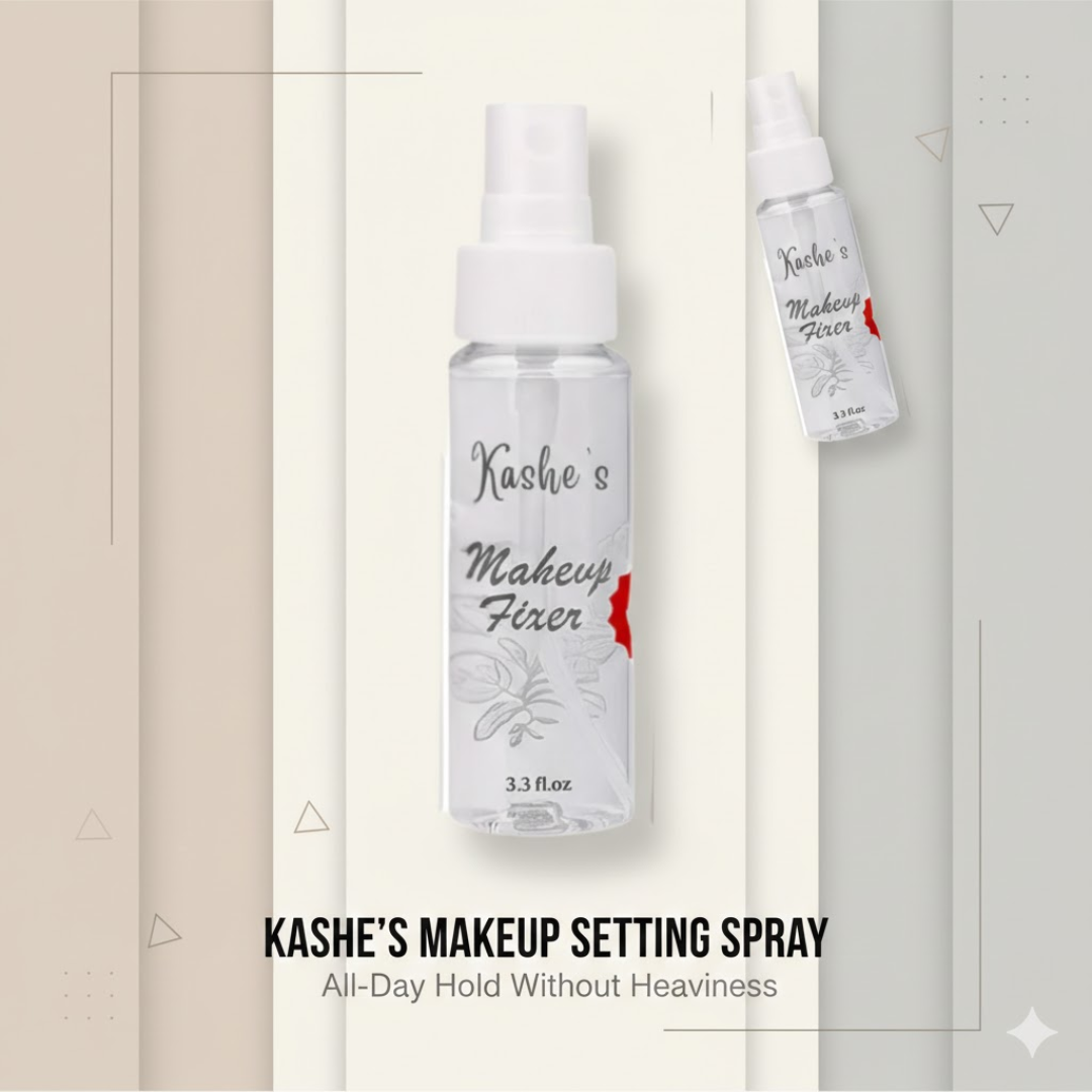Kashe's Dream Duo | Eventone High Coverage Foundation + Makeup Fixer Setting Spray | Full Coverage, Oil-Control, Long-Lasting