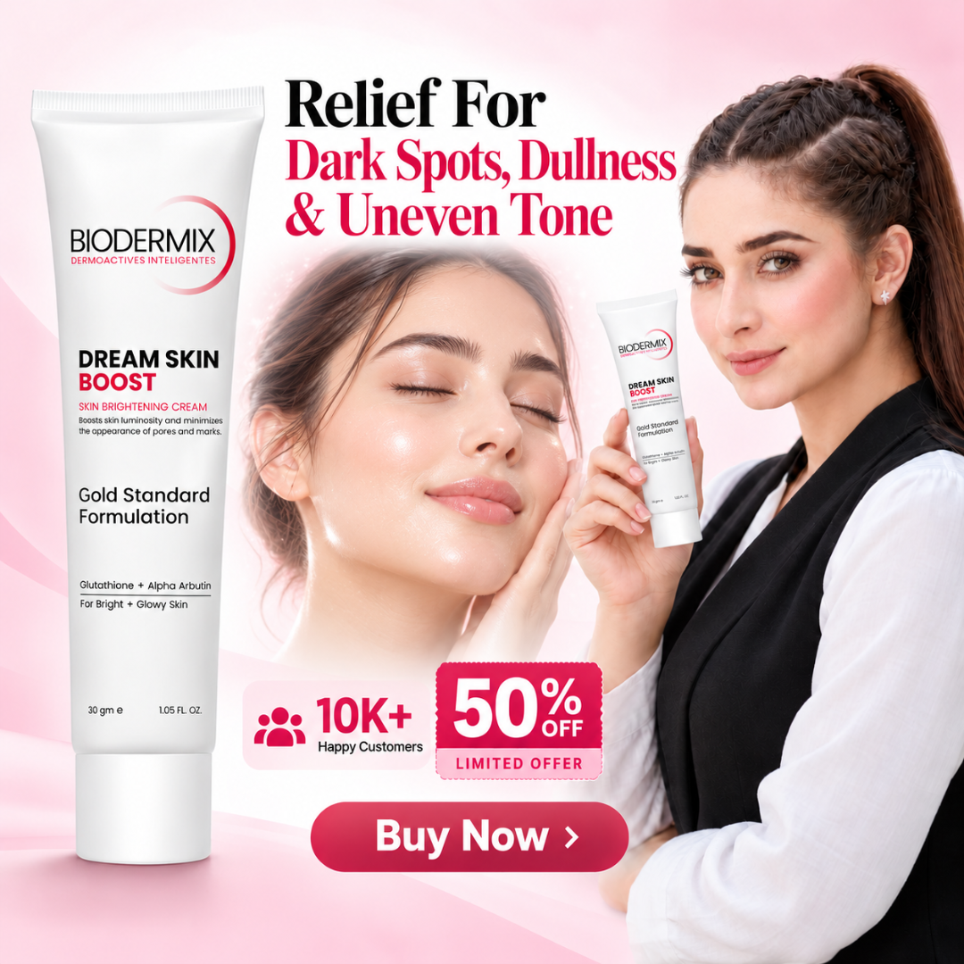 Dream Skin Boost Skin Brightening Cream – Gold Standard Formula with Glutathione & Alpha Arbutin to Fade Dark Spots, Minimize Pores & Even Skin Tone