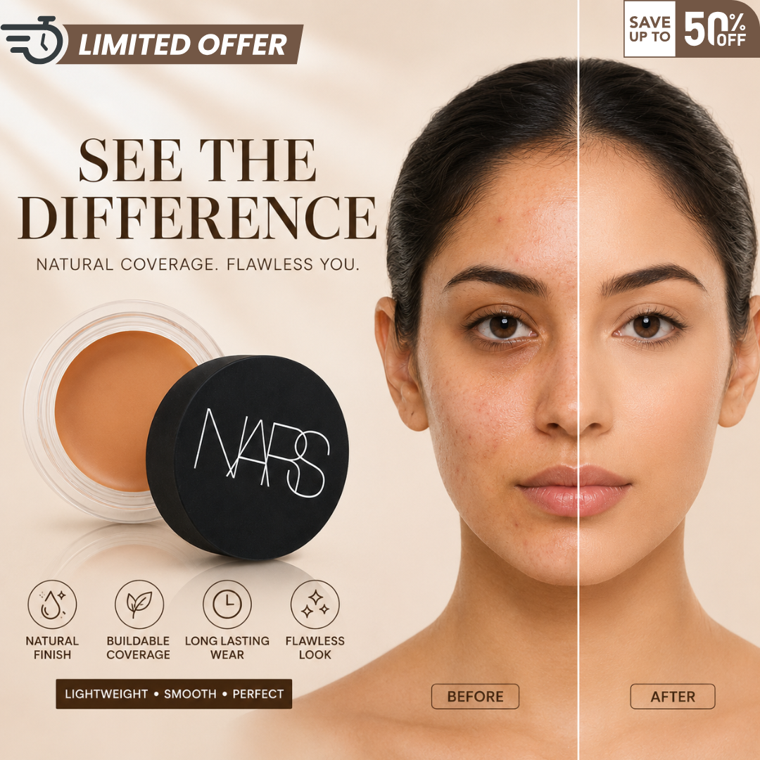 Ultimate Correction Zero Weight Concealer – Full Coverage, Soft Matte Finish & 12H Wear – Lightweight, Crease Resistant, Sweat Proof – Instantly Hides Dark Circles, Acne Marks, Redness & Large Pores