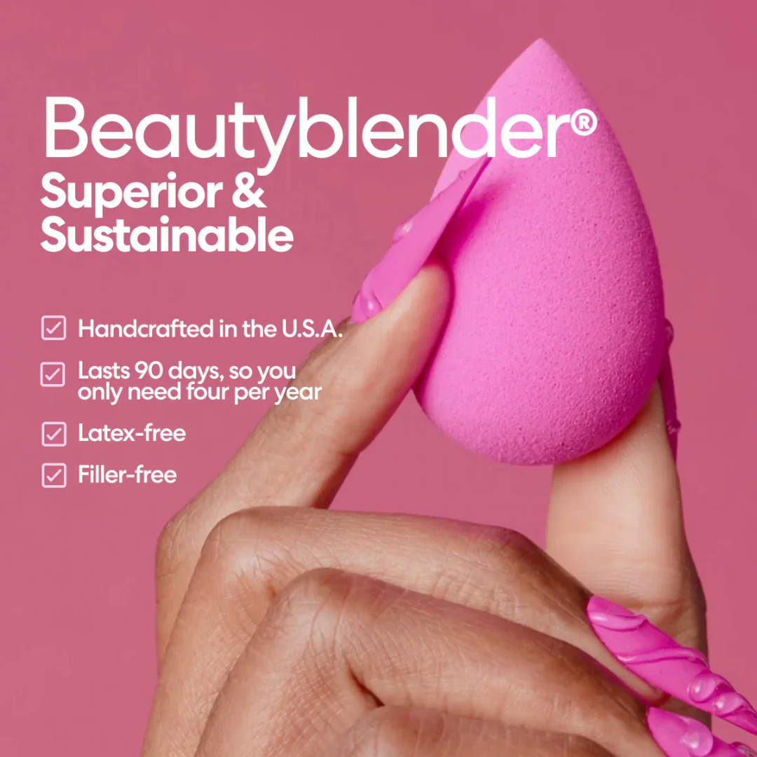 Flicka All-in-One Base Trio | Silk Touch Primer + Tomato Foundation with SPF + Beautyblender for Flawless Finish
