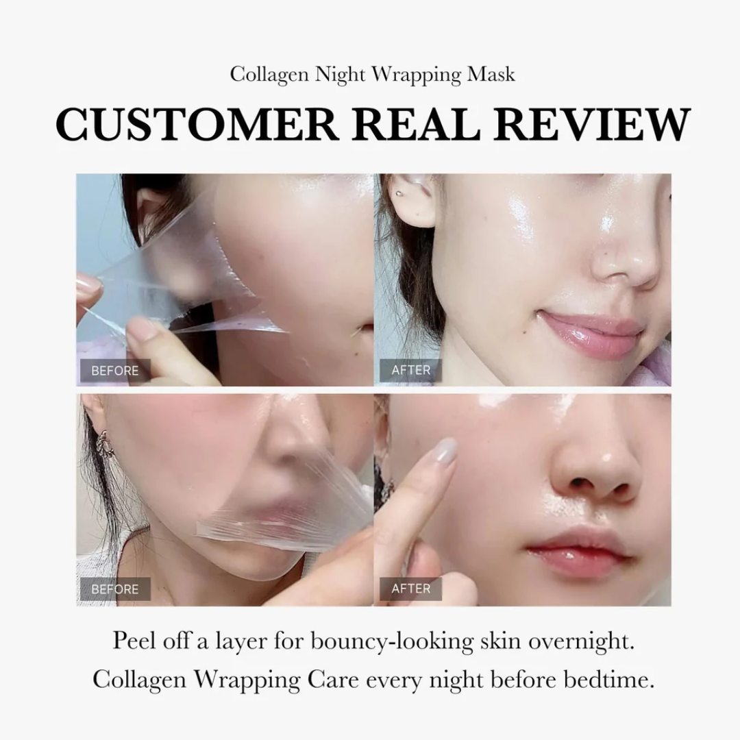 Abib Lifting Collagen Wrapping Mask | Overnight Firming & Pore Shrinking Mask for Elastic, Radiant Skin