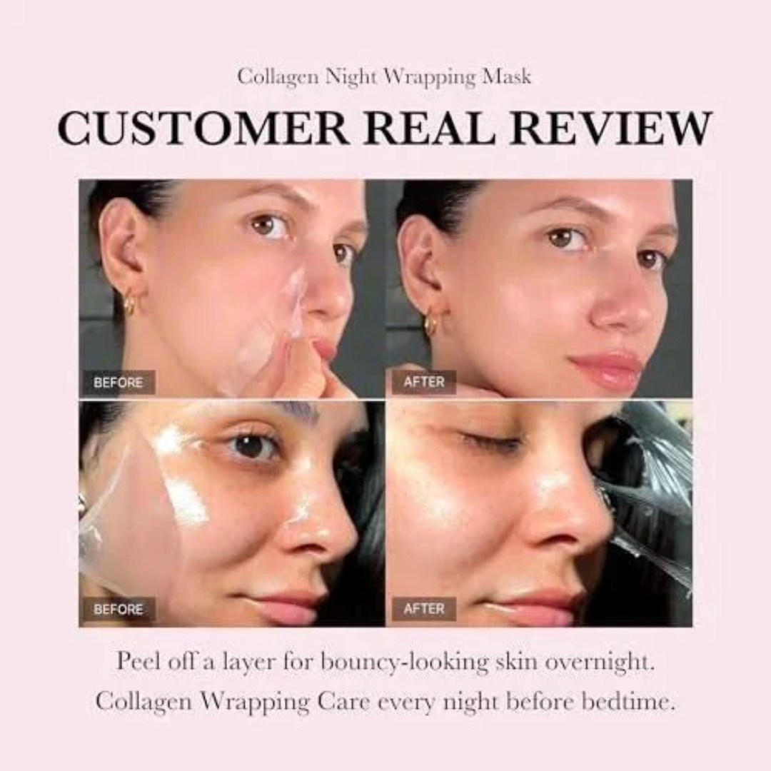 Abib Lifting Collagen Wrapping Mask | Overnight Firming & Pore Shrinking Mask for Elastic, Radiant Skin
