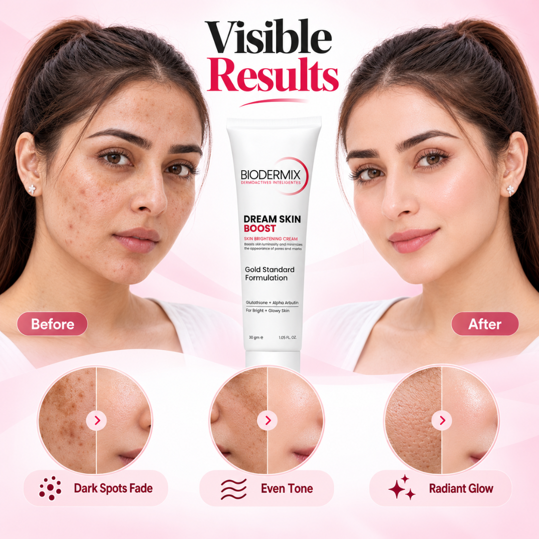 Dream Skin Boost Skin Brightening Cream – Gold Standard Formula with Glutathione & Alpha Arbutin to Fade Dark Spots, Minimize Pores & Even Skin Tone