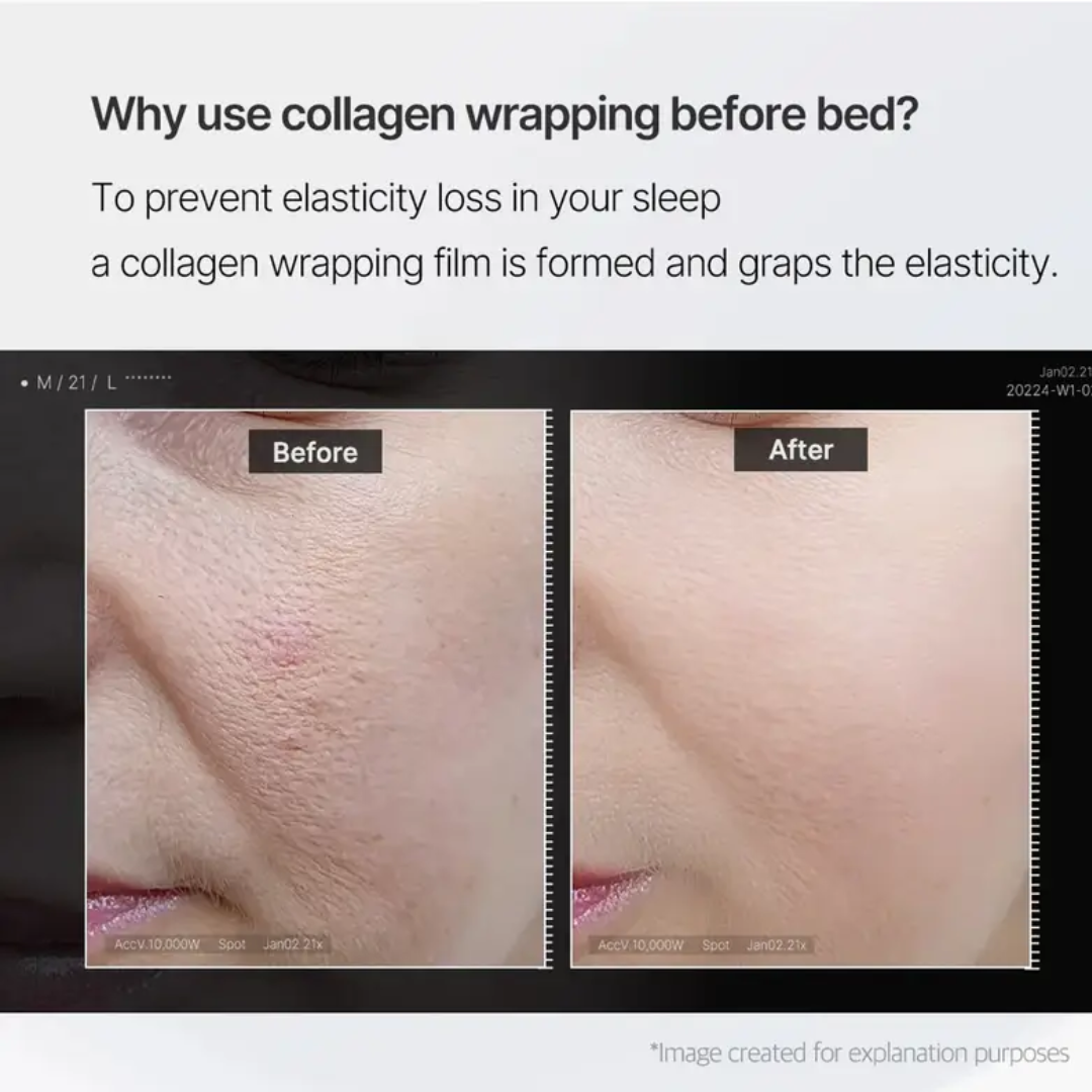 Abib Lifting Collagen Wrapping Mask | Overnight Firming & Pore Shrinking Mask for Elastic, Radiant Skin