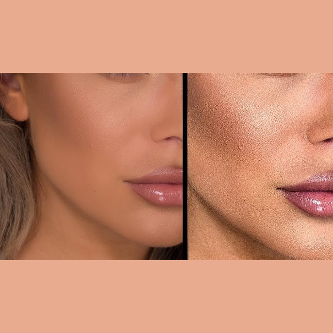 Flicka All-in-One Base Trio | Silk Touch Primer + Tomato Foundation with SPF + Beautyblender for Flawless Finish