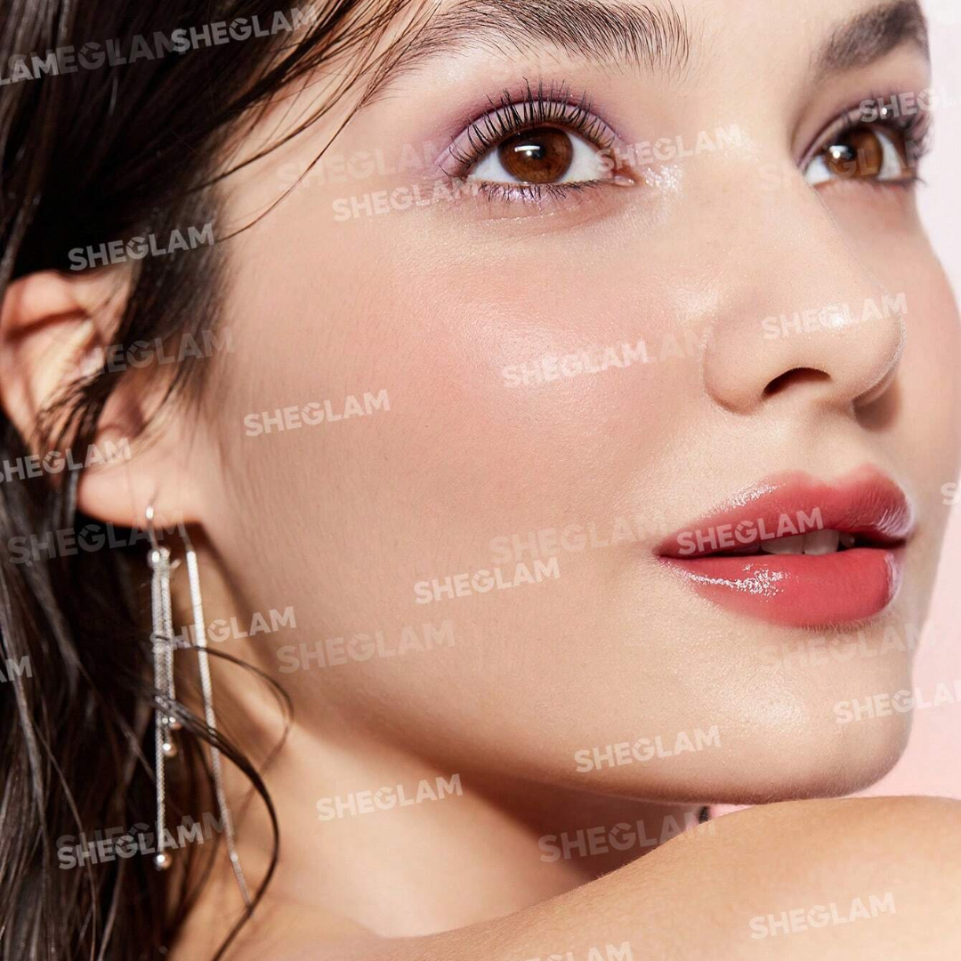 SHEGLAM Mirror Kiss High-Shine Lipstick Combo | Pack of 3 | Buildable Glossy Color + Skin-Friendly Oils