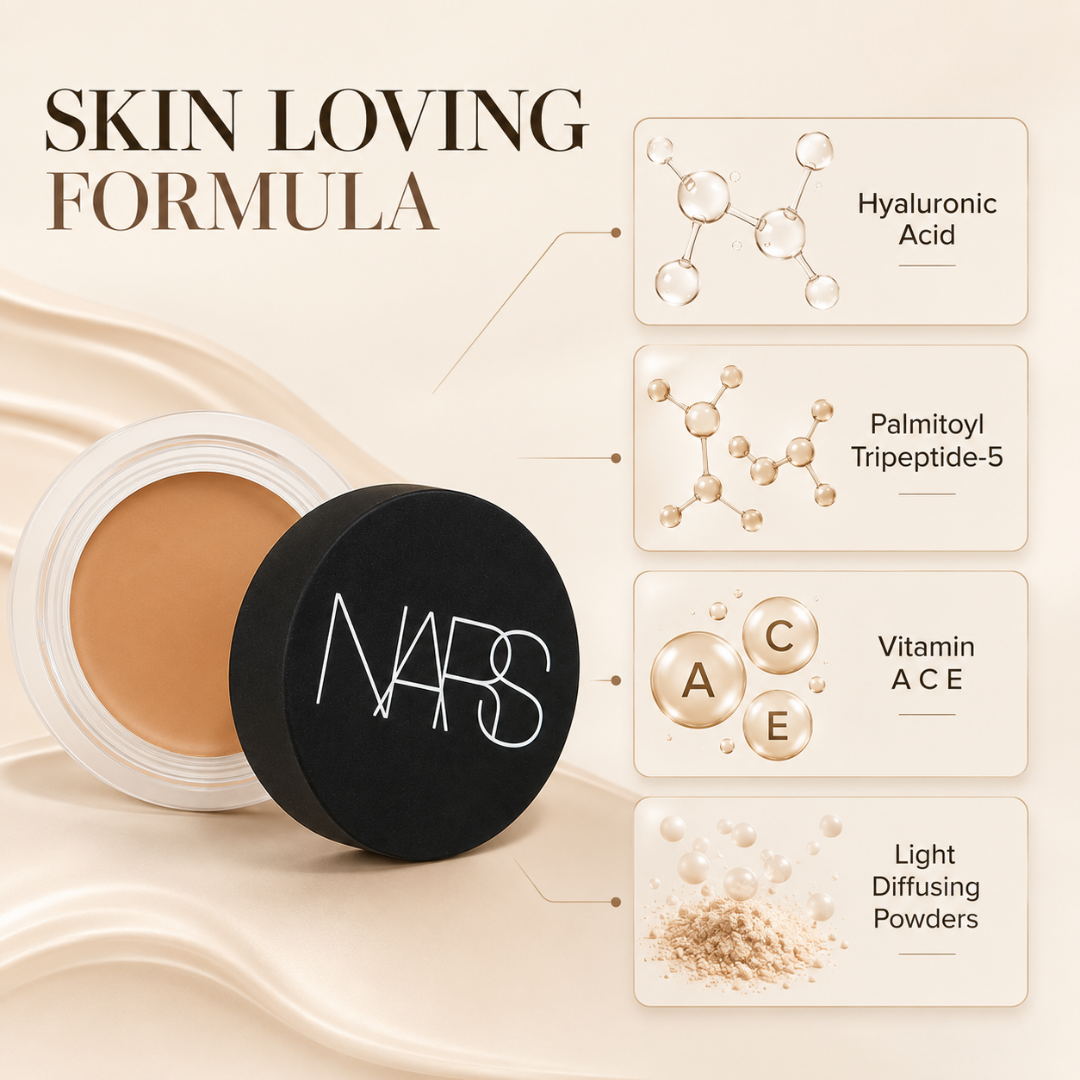 Ultimate Correction Zero Weight Concealer – Full Coverage, Soft Matte Finish & 12H Wear – Lightweight, Crease Resistant, Sweat Proof – Instantly Hides Dark Circles, Acne Marks, Redness & Large Pores