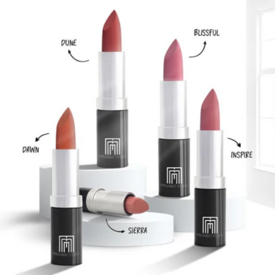Massarat Misbah Matte Lipsticks - Soft Touch & Strong Impact!