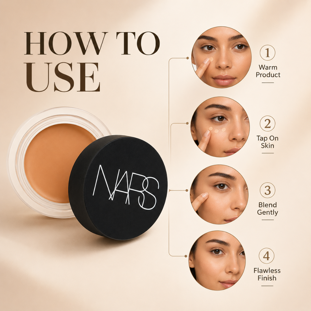 Ultimate Correction Zero Weight Concealer – Full Coverage, Soft Matte Finish & 12H Wear – Lightweight, Crease Resistant, Sweat Proof – Instantly Hides Dark Circles, Acne Marks, Redness & Large Pores