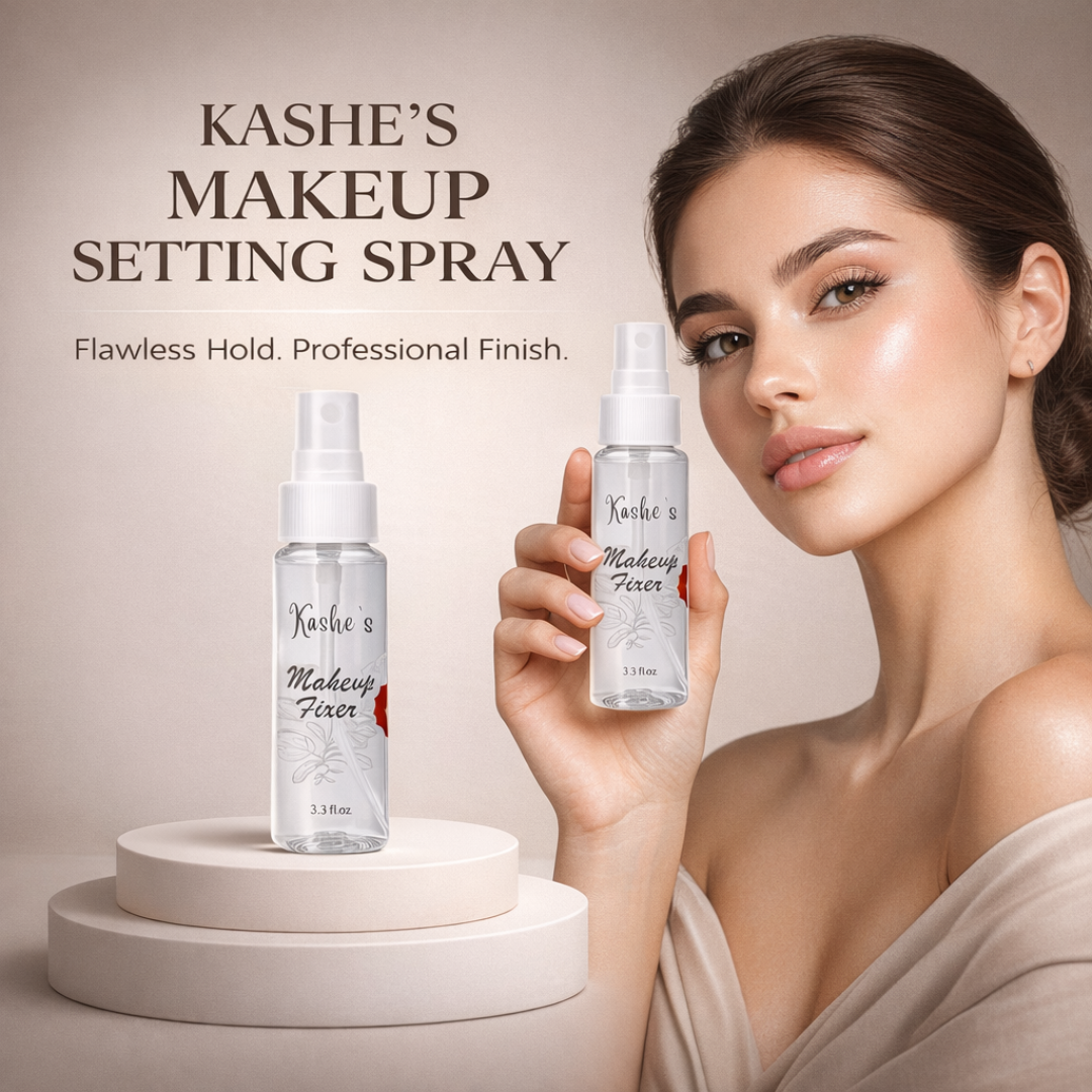 Kashe's Dream Duo | Eventone High Coverage Foundation + Makeup Fixer Setting Spray | Full Coverage, Oil-Control, Long-Lasting