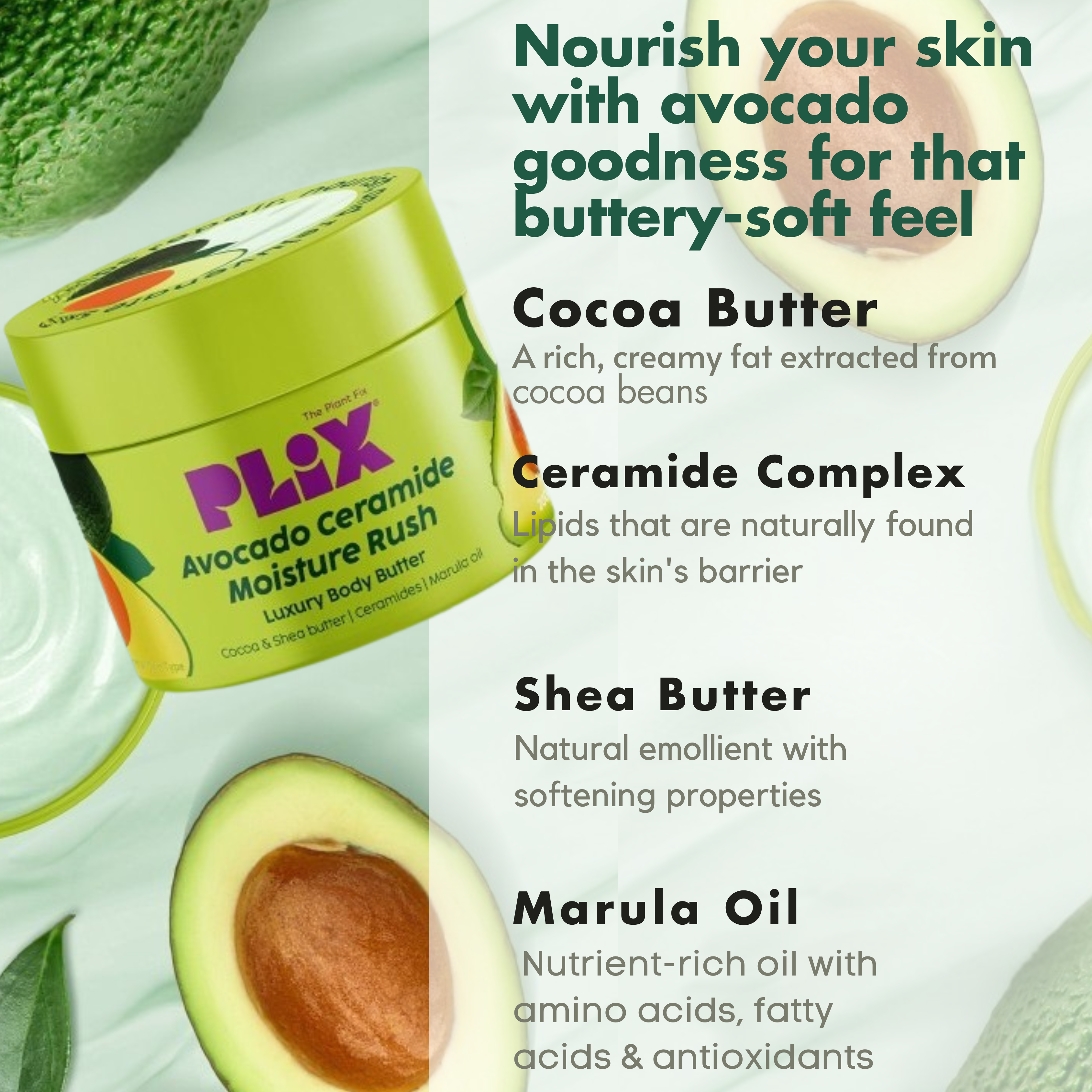 Avocado Ceramide Moisture by Plix
