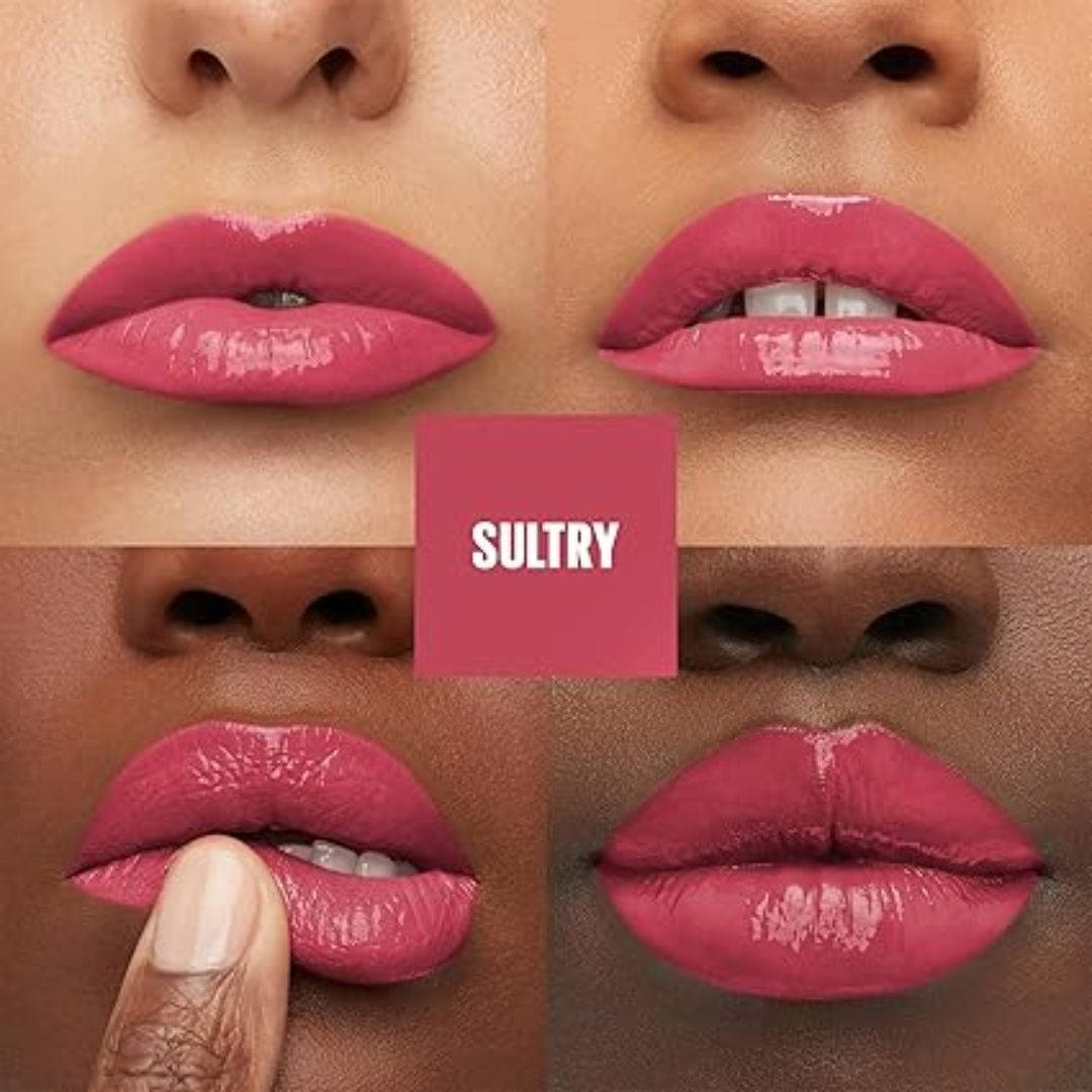 Maybelline SuperStay Vinyl Ink | Longwear Liquid Lipstick | High-Shine, Transfer-Proof Color
