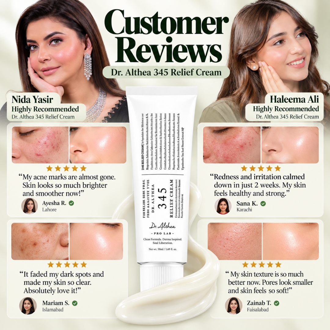 Dr. Althea 345 Relief Cream – Soothing Hydrating Moisturizer for Redness Relief, Dark Spot Care & Skin Barrier Repair