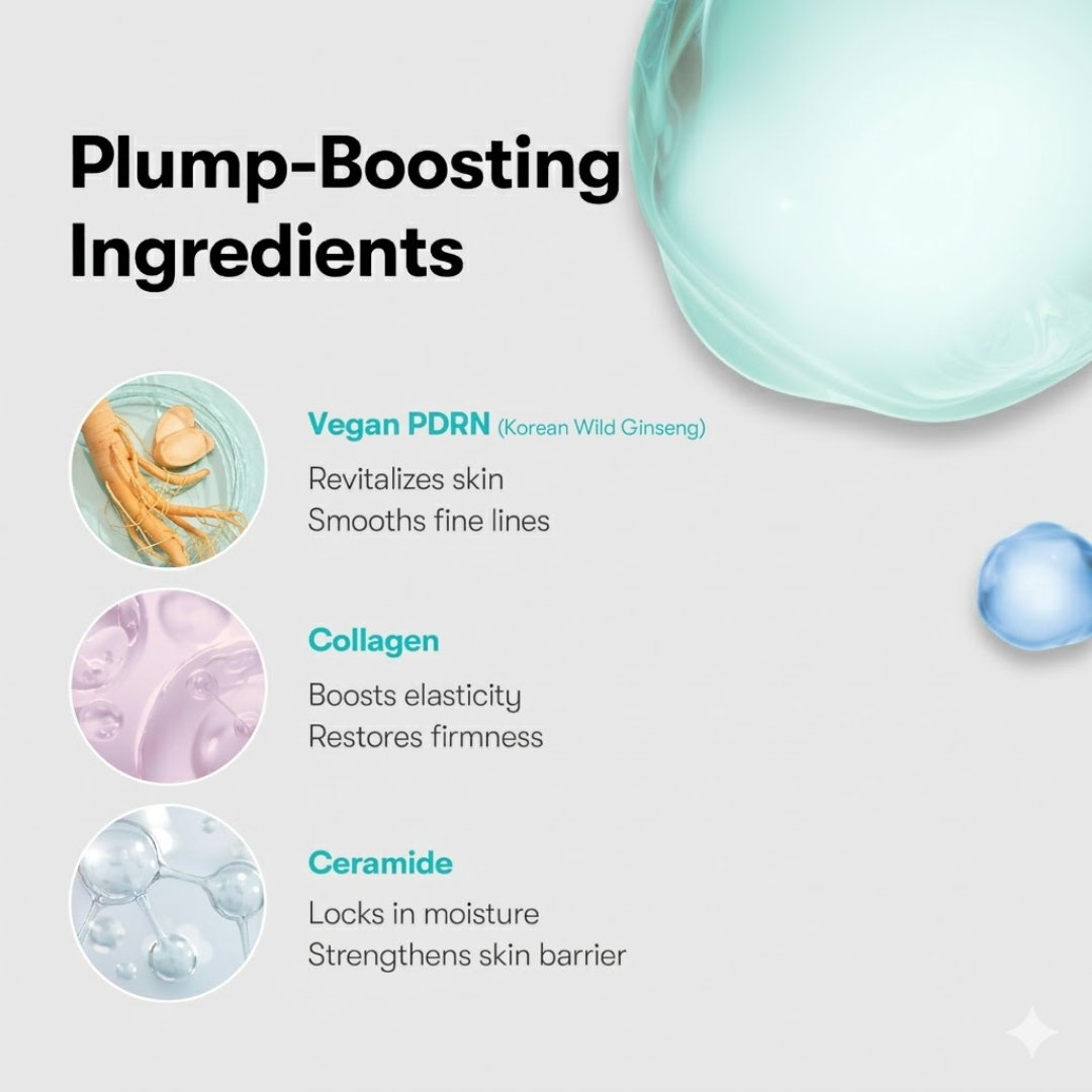VT Cosmetics PDRN Essence Stick Balm | 1-Second Glow with Plant-Based PDRN, Collagen & Ceramide | Wrinkle Care, Instant Hydration & Flawless Makeup Base