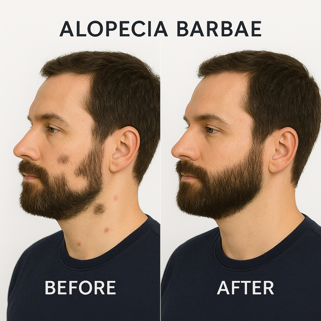 Dr. Alies Professional Beard Growth Oil – 50% OFF – Thicker, Fuller, Stronger Beard – Fills Patchy Areas, Promotes Natural Beard Growth – With Castor Oil, Sweet Almond Oil & Vitamin E