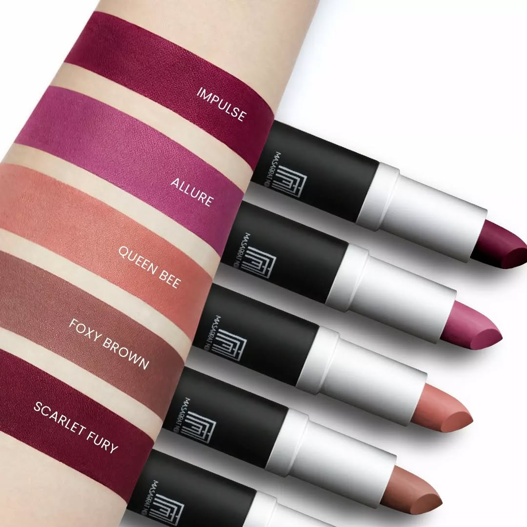 Massarat Misbah Matte Lipsticks - Soft Touch & Strong Impact!